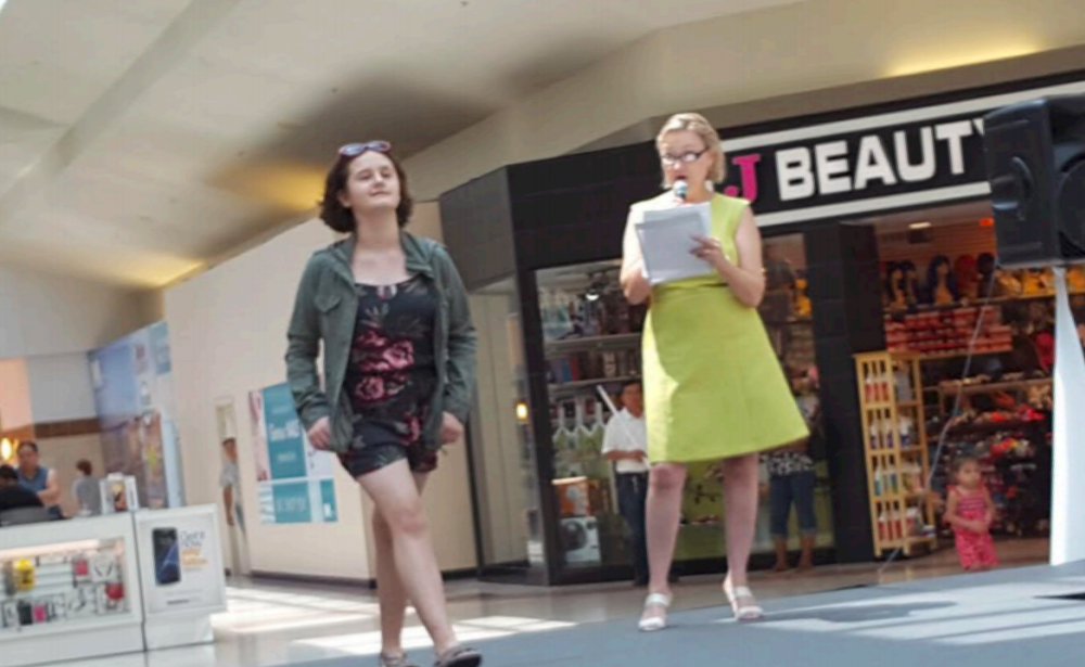 Abby Walks In Manassas Mall Fall Fashion Show