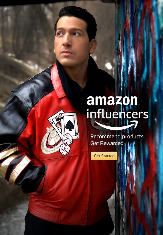Andre Booked A Print Campaign For Amazon