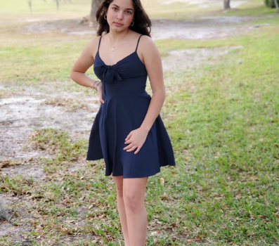Body Shot Of Gabriela Perez Posing