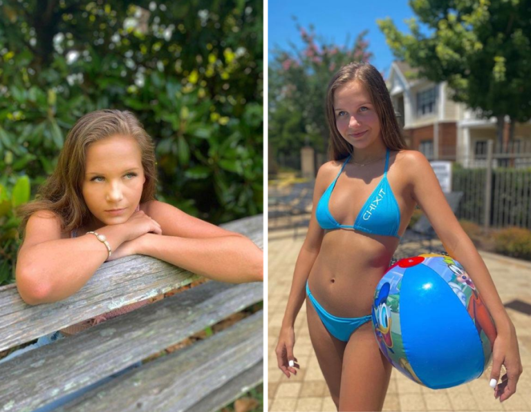 Barbizon Modeling Kirsten Clements Modeled In A Chixit Swimwear Digital Campaign
