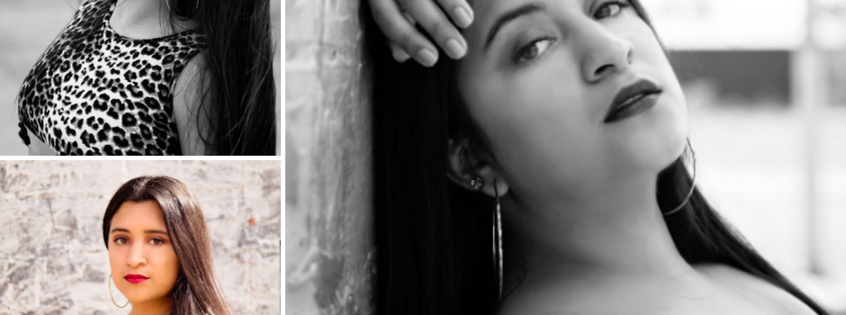 Collage Of Ariana Vargas Modeling In Different Poses