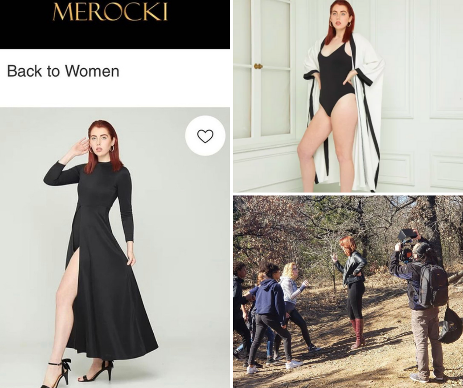 Gyllian Patridge Filmed A Premiere And Modeled For Merocki