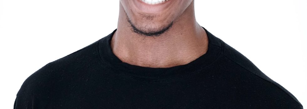 Modeling Head Shot Of Tariq Smiling