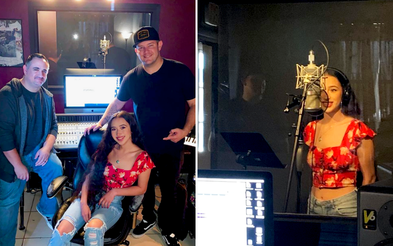 Andrea Salas-Jordan Recorded Her Debut Music Single “Let Go”