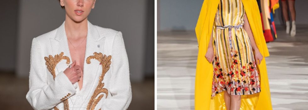 Taylor Walking On The Runway And Close Up On The Runway